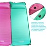 OSAGE RIVER Self Inflating Sleeping Pad with Built-in Pillow, Compact