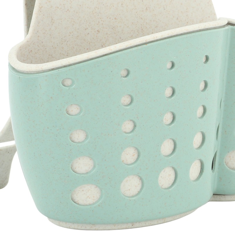 4Pcs Sink Sponge Holder PP 2 Layer Adjustable Strap Soap