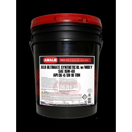 AMALIE XLO ULTIMATE SYN BLEND WITH MOLY 15W40 (160-79104-25) 5 GALLON PAIL