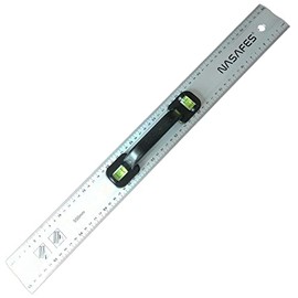 Aluminum Straight Edge Ruler with Handle, It is A Aluminum Ruler, A Straight Edge ruler and A Centimeter Ruler, Ideal Ruler for Cutting, Much Safer Because of The Handle. Easy to Use and Light Weight.