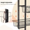 LUXEAR Over the Door Pantry Organizer, 6-Tier Adjustable Over the