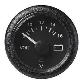 VDO Marine 2-1/16" (52MM) VIEWLINE - Voltmeter
