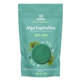 Alga Espirulina Pura En Polvo 1kg Superfood Orgánica                                                                                                  