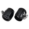 EVIL ENERGY 10AN Hose Finisher Clamp Aluminium Black for Stainless