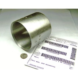 Unbranded RETAINING RING 8356501 NOS STEEL 3.065 OD. 2.862" iD. 2-7/8" L W/BEVEL (8) HOLES