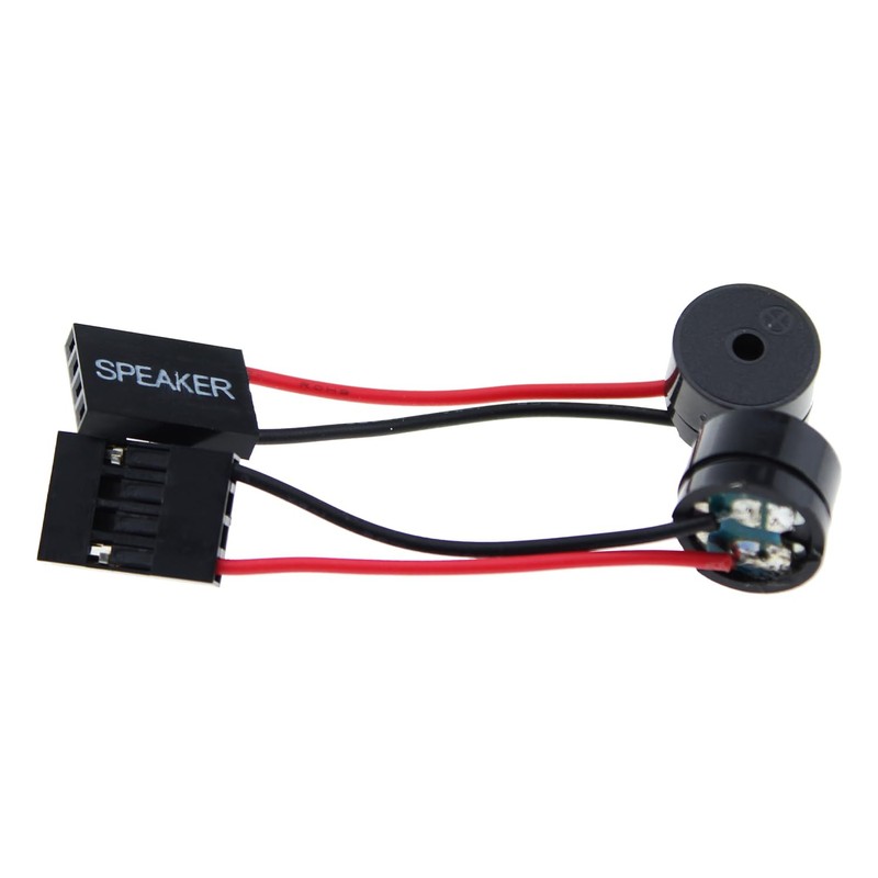 SQXBK 4PCS Computer Case Buzzer Cabinet Speaker PC Internal BIOS