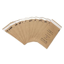 Sonew 100pcs Dental Tool Self Sealing Pouch, 75 X 150mm Nail Cleaning Paper Bag Disposable Manicure Cleaning Paper Pouch for Nail Art