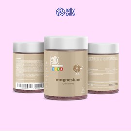 Kids Gummies 810 mg Magnesium Citrate and Vitamin B6 for Children - 70 Vegan Gummies with Berry Flavour - No Added Sugar - Against Fatigue and Fatigue - 90 mg Magnesium