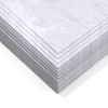 100 Sheets DIN A4 Writing Paper Marble Look White Printed