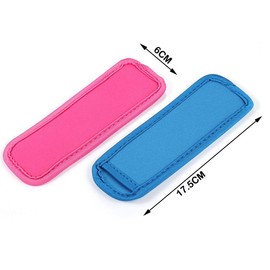 8 Colors Popsicle Holder Ice Popsicles Bags Neoprene Insulator Sleeves Reusable Freezer Pop Holders Antifreezing Sleeves Popsicle Holders