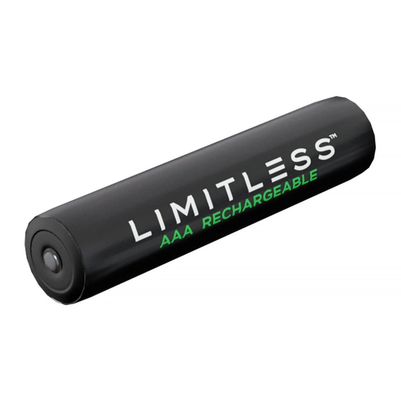 Limitless Universal NiMH Battery Charging System with Rechargeable Batteries (AAA)