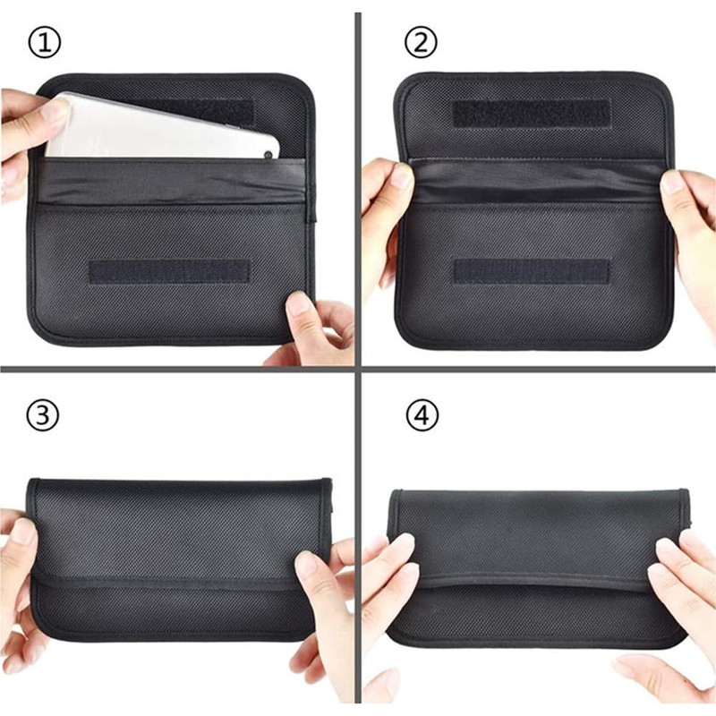 Harukita Radio Wave Blocking Pouch, Electromagnetic Wave Blocking Prevention Pouch,