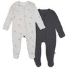 Modern Moments by Gerber Unisex Baby Viscose 2-Pack Sleep 'n