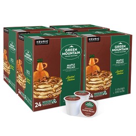 Green Mountain Coffee Roasters Maple Pecan, Single-Serve Keurig K-Cup Pods, Flavored Light Roast Coffee, 96 Count