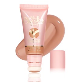 Nekoogirl Liquid Blush, Cream Blush for Cheeks, Matte Natural Blush, Lightweight, long-lasting, highly pigmented formula blushes for women. (#02, 25ml)