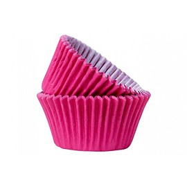Muffin Case Fuscia (50)