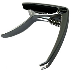 shvain Alloy Guitar Capo, Remove The End Pins (Color:Silver)