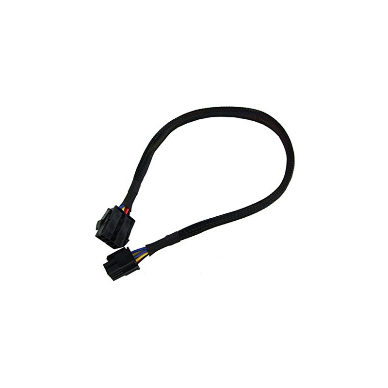 Phobya extension 8-Pin or EPS12V 45cm - black