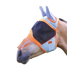Shires Air Motion Fly Mask with Ears & Nose Fringe (Extra Full)