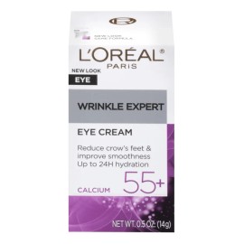 Loreal Paris 55 Tratamiento Antiarrugas Para Ojos Crema para ojos antiarrugas nuestra frmula eficaz con calcio para mayores de 55 aos trabaja para... 
