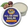 Pack Approved All-in-One Balm - Moisturizing Elbow, Nose & Paw Balm for Dogs - Dry Nose and Cracked Skin Relief - Lick-Safe and All-Natural with Coconut Oil, Avocado Oil, & Shea Butter for Dogs - 2oz
