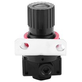 Hilitand G1/4" Air Control Compressor Pressure Gauge Regulator Relief Valve with Gauge AR2000