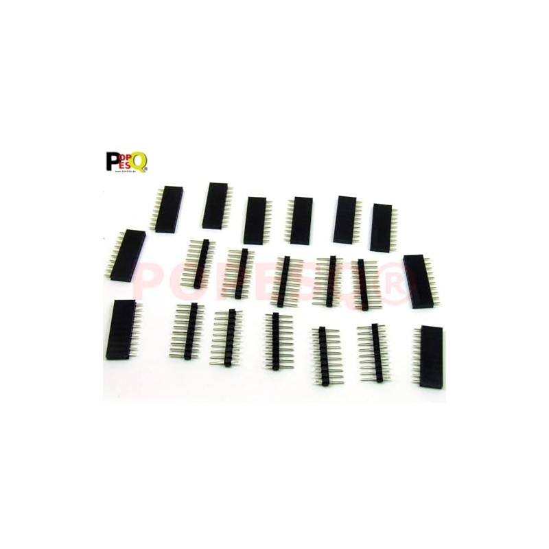 POPESQ® #A1999 Female Header and Pin Header Kit 2.54 mm