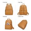 Kattee Genuine leather backpack purse for women Antitheft Rucksack Fit