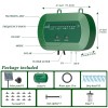 AnseTo Smart Solar Irrigation Kit - 15m Hose,Auto Watering for