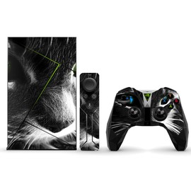 MightySkins Skin Compatible with NVIDIA Shield TV (2017) wrap Cover Sticker Skins Cat