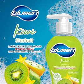 BLUMEN 2Pack Jabon Liquido Kiwi Starfruit 1271 ml