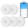 Douevo 5 Pack WiFi Water Leak Sensor, 100 dB Water