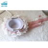 morytrade Mini Hat Lolita Cosplay Straw Hat Headdress Pink (Pink)