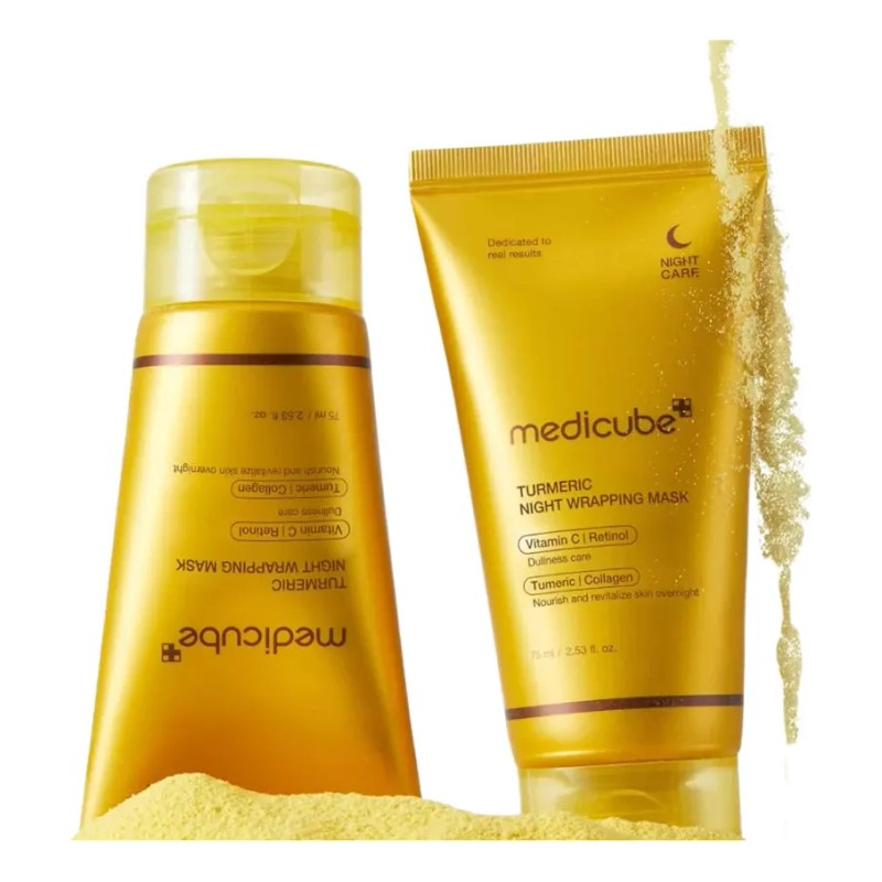 Medicube Kojic Acid Turmeric Night Wrapping Mask 75ml Todo Tipo