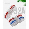 CTRICALVER Fixable Connector, 26 Pcs Bi-Directional Single Hole Lever Conductor