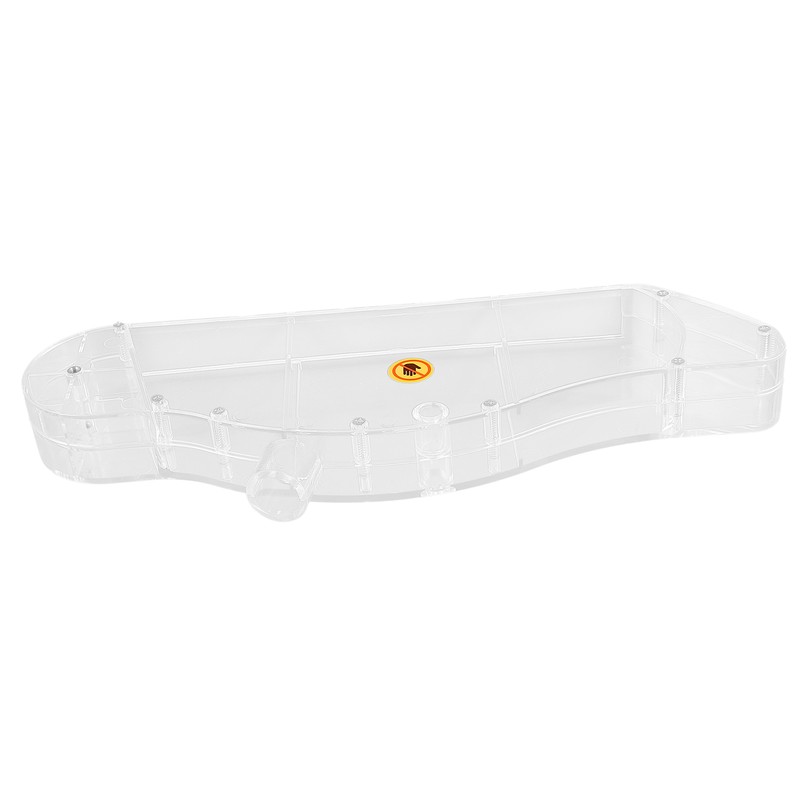 Table Saw Protective Cover Acrylic Transparent Dust‑proof Guard for 7Inch