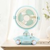 Cute Mini Handheld Fan Small Personal Desk Table Fan 1200mah