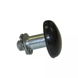 Door Lock Button, Black, 1946-1964, Willys Station Wagon and Pick Up Truck