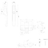 FixRello Fastener Casement Window Handle for Timber Surfaces | with