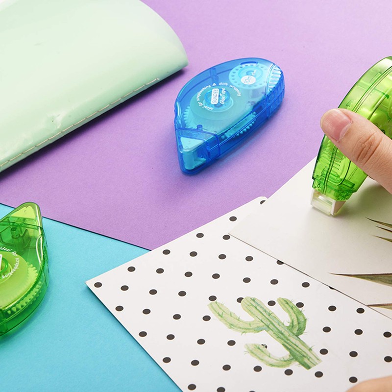 Glue Runner Permanent, Double Sided Adhesive Scrapbook Runner Tape Roller,