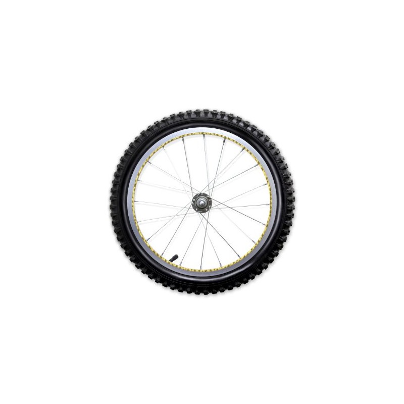 rimSkin BMX Machined Single Wheel Rim Skin Pack, Metallic Gold
