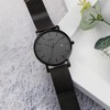 Men's Wristwatch, Simple, Waterproof, Analog, Business, Milanese Mesh Strap, Stylish,