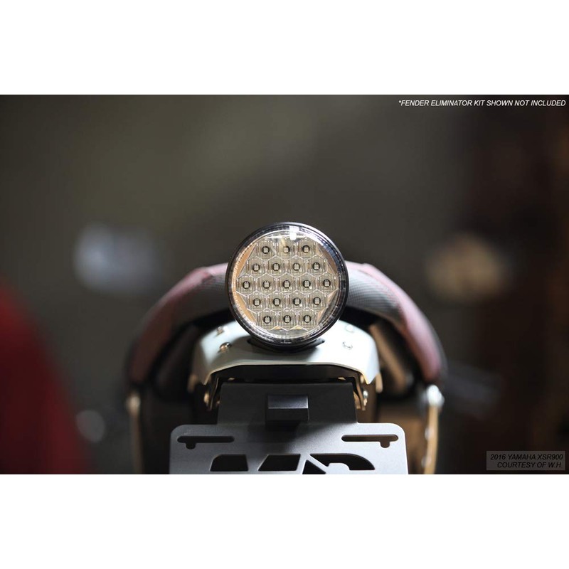 Integrated Sequential LED Tail Lights Clear Lens for 2016-2021 Yamaha