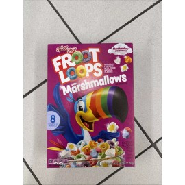 Kelloggs Fruit Loops With Marshmellows 9.3 Oz