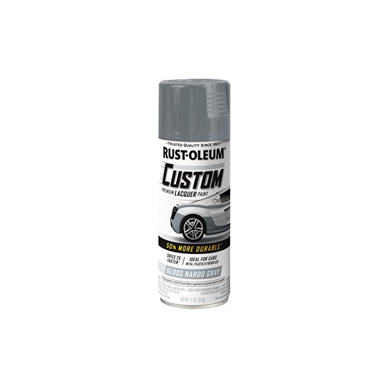 Rust-Oleum 363515 Automotive Custom Lacquer Spray Paint, 11 oz, Gloss