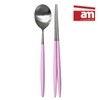 am Italian 4-person cutlery set solid round integrated 4P (spoon