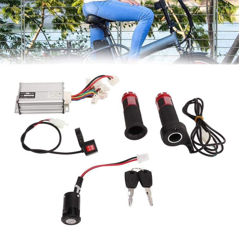 48V 1000W Motor Brushed Speed Controller Electric Bike Modification Kit