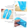 Healvian 1pair Thick Gel Sports Insoles Breathable Shock-absorbing Shoe Pads