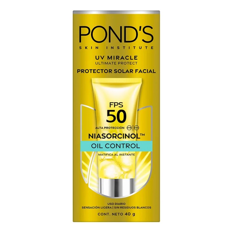 Protector Solar Facial Pond's UV Miracle Oil Control 40 g