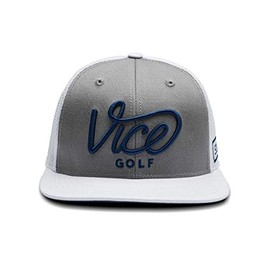VICE Standard Squad Cap, White/Grey, One Size
